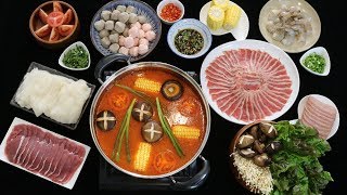 Chinese Hot Pot Base Recipe Non Spicy Tomato Flavor [upl. by Manoff]