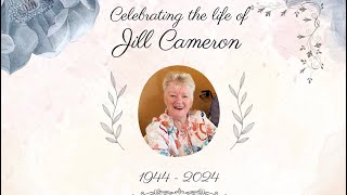 Funeral Service  Jill Cameron [upl. by Innavoig637]