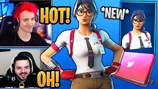 Streamers React to the NEW Maven Skin  Fortnite Best and Funny Moments [upl. by Aeduj714]