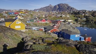 Greenland  SISIMIUT the colorful port of the north slideshow [upl. by Painter]