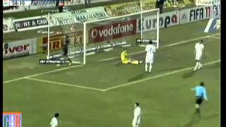 PAOKPanathinaikos 01622011goal and highlights [upl. by Atived]