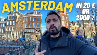 FIRST Impressions of AMSTERDAM  Cheap or Expensive  Netherlands [upl. by Agle]