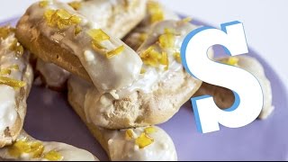 How To Make Caramel Eclairs Recipe  Homemade by SORTED [upl. by Anad584]