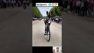 Respect🤯💯 donkey is cycling shorts respect reaction [upl. by Stempien]