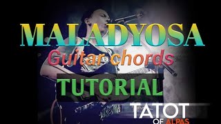 MALADYOSA by TATOT of ALPAS guitar tutorial  pareng topepits [upl. by Hadik933]