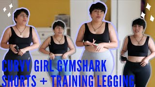 Curvy Girl Review  Gymshark Shorts and Legging [upl. by Anehc]