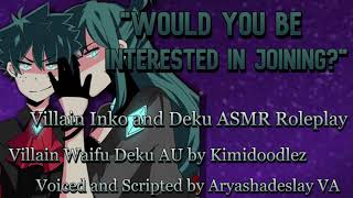 Villain Waifu Deku Recruits You Villain Deku and Inko ASMR Roleplay MF4A Villain Waifu Deku [upl. by Yzmar]