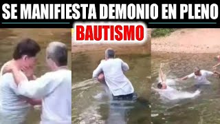 DEMONIO ATACA a Pastor en Bautismo y Sucede algo Impactante  TESTIMONIOS CRISTIANOS SOBRENATURALES [upl. by Spada]