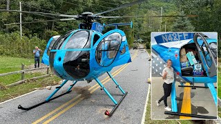 Taking Our Helicopter Into North Carolinas Disaster [upl. by Janeva]