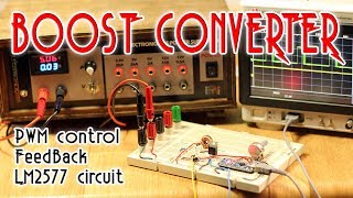 Boost converter with FeedBack tutorial [upl. by Anatnahs]