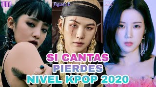 SI CANTAS PIERDES NIVEL KPOP 2020 PARTE 2  IF YOU SING YOU LOSE LEVEL KPOP 2020 PART 2 [upl. by Heloise608]