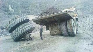 15 Extreme Idiots in Trucks  Heavy Equipment Fails Compilation  Master Skills Excavator Operator [upl. by Ahsieyt]