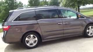 HD VIDEO 2012 HONDA ODYSSEY TOURING ELITE MINI VAN FOR SALE SEE WWW SUNSETMOTORS COM [upl. by Ybbil]