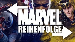 Wie man die Marvel Filme der Reihe nach ansieht – chronologische Reihenfolge [upl. by Niad]