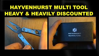 Hayvenhurst multi tool hefty and heavily discounted [upl. by Naresh]