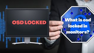 What is OSD Locked in Monitors  Kya hai OSD Locked in Monitor  How to lock or unlock osd [upl. by Ahkeber]