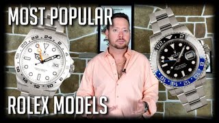 5 Most Popular Rolex Models [upl. by Maxma]