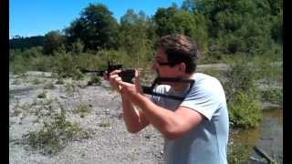 Crosman 2240 PistolCarbine  Custom Modded Highly Accurate [upl. by Derfiniw]