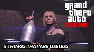 5 Most Useless Things in GTA Online [upl. by Rozele757]