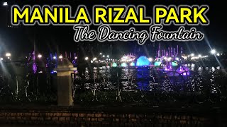 Dancing Fountain  Luneta Park Manila Philippines [upl. by Taylor263]