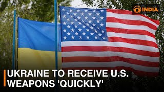 Ukraine to receive US weapons quickly  More updates  DD India Live [upl. by Hansen]