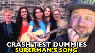 CRASH TEST DUMMIES Supermans Song  REACTION [upl. by Adlev592]