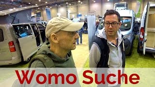 Wohnmobil Suche auf der Reise  Camping Messe in Essen [upl. by Mayfield]