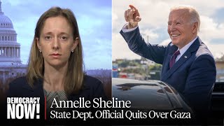 I Could Not Stay Silent Annelle Sheline Resigns from State Dept over US Gaza Policy [upl. by Wootten]