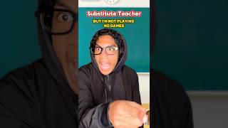 Student SCHOOLS Substitute Teacher in Class 😭 short funny [upl. by Otrebireh560]