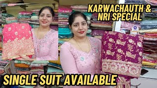 Karwachauth amp NRI Special  Jabardast Quality ke Designer Suit  Star Collection [upl. by Awram]