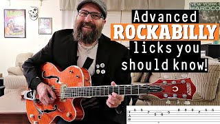 Advanced Rockabilly Licks You Should Know [upl. by Kenlay]