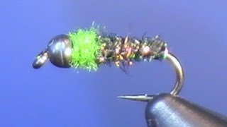 Fly Tying Iced Cased Caddis Grannom [upl. by Yelsnia]