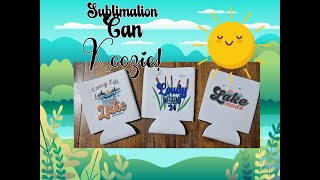 Lets Create Sublimation Can Koozies sublimationtutorial sublimationblanks heatpress cankoozie [upl. by Eixid]