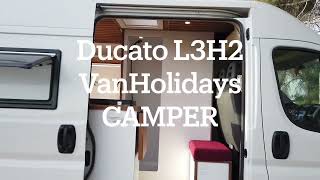 Van Tour Fiat Ducato L3H2 camper camperizacion [upl. by Ozmo]