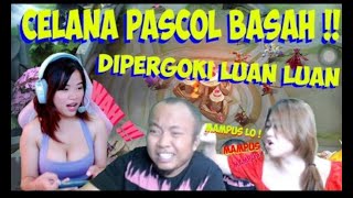 Pita Chan  CELANA PASCOL BASAH DIPERGOKI LUANLUAN [upl. by Weismann]