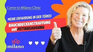 Bauchdeckenstraffung mit Fettabsaugung Erfahrung in der Türkei [upl. by Staci615]