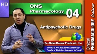 CNS Pharmacology Ar  04  Antipsychotic drugs [upl. by Ronoh]