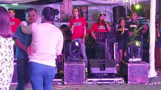 kantahan at sayawan sa baryo  AHLERIS BAND cover song contact number 09614116983 [upl. by Laven]