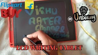 LCD WRITING TABLET unboxing in hindi [upl. by Ailyn475]