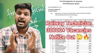 TECHNICIAN 30000 Vacancy Notice Out 😍🔥 कितना सही कितना Galat 🙄☝️🎯 [upl. by Siegler427]