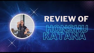 Samurai Sunday  Review of Honshu Boshin tatical  katana [upl. by Georgy]