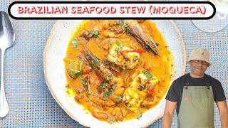 How To Make Brazilian Seafood Stew  Best Ever Moqueca Recipe [upl. by Essyle]