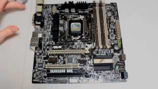 Asus Vanguard TUF Series 1150 MATX Haswell B85 Motherboard [upl. by Demetre]