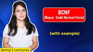 Lec 13 BCNF in DBMS  Boyce Codd Normal Form  Normalization in DBMS [upl. by Wey]