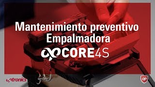 Mantenimiento Preventivo  Empalmadora [upl. by Emsoc]