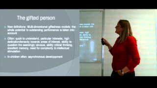 MarieLise Schläppy Are all gifted people also highly sensitive Part I  Seminar [upl. by Acinat]