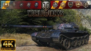 T343  Mountain Pass map  10 kills  61k damage World of Tanks replay 4K [upl. by Airehtfele]