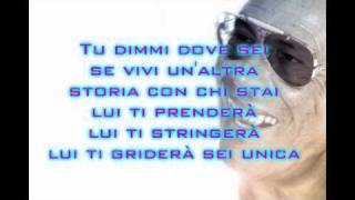 Antonello Venditti  Unica Lyrics by AllLyricsLoveMusic [upl. by Ylla]