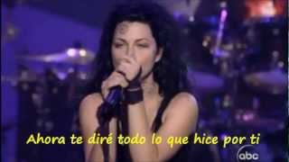 Evanescence  Going Under Traducida al español Live [upl. by Dambro]