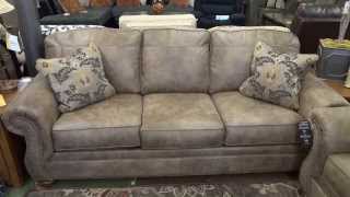 Ashley Furniture Larkinhurst Earth Couch amp Loveseat Review [upl. by Louis]